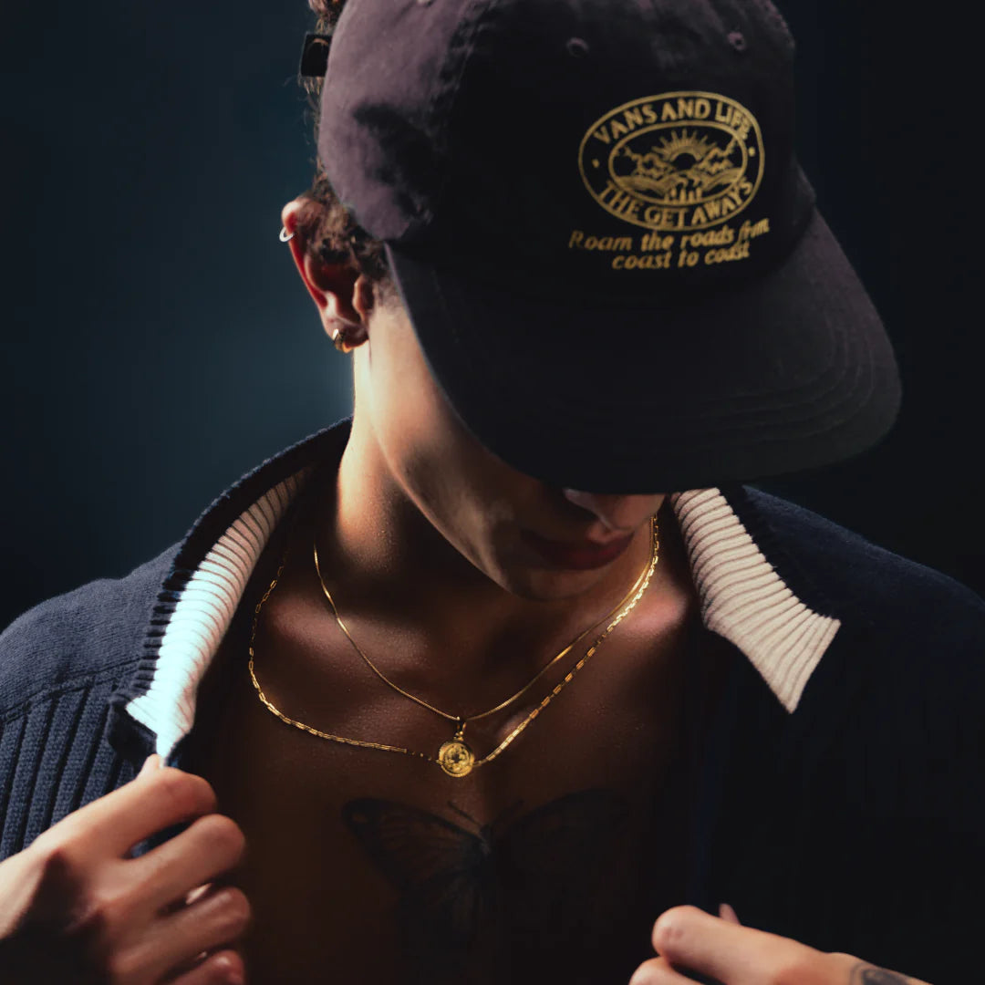 Pingente São Bento II Banhado a Ouro 24k