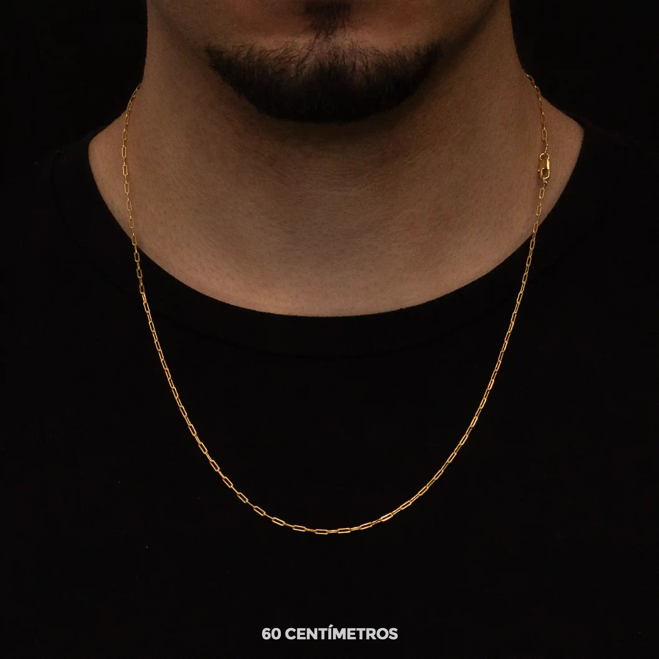Corrente Cartier Long 2mm Banhado a Ouro 24k
