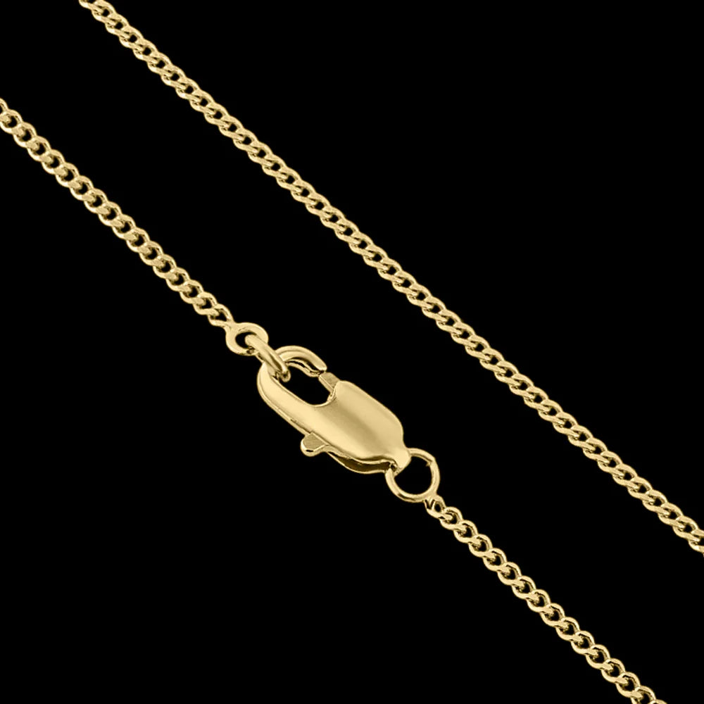 Corrente Grumet 1,5mm Banhado a Ouro 24k