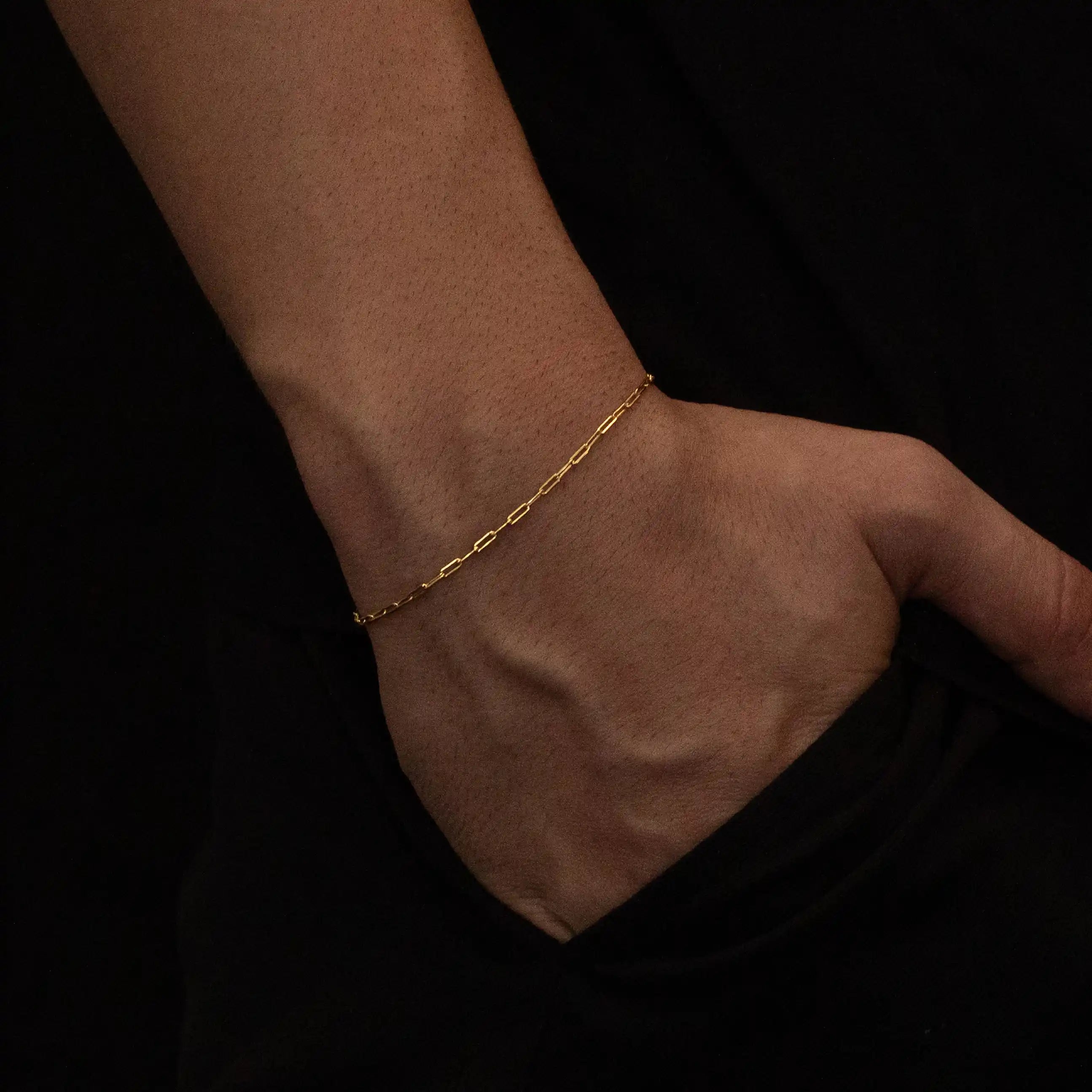 Pulseira cartier long 2mm banhado a ouro 24k