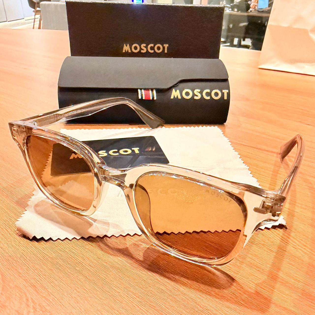 Oculos Moscot Hudson Amber