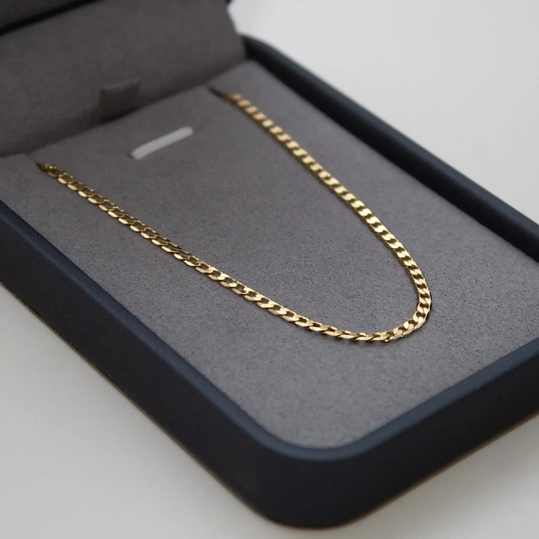 Corrente Grumet Escama 2mm Banhado a Ouro 24k