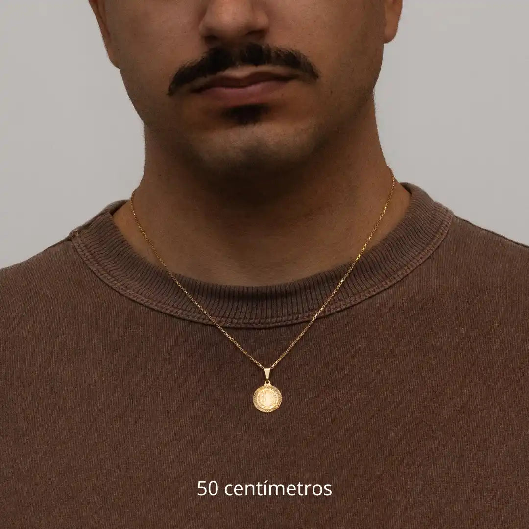 Pingente São Bento II Banhado a Ouro 24k