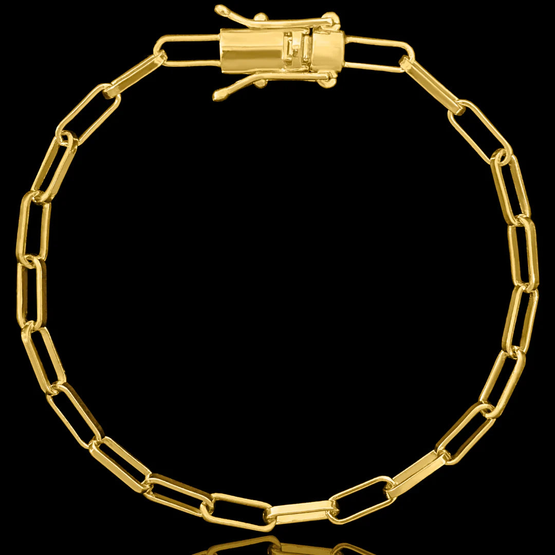 Pulseira Cartier 3,5mm Banhado a Ouro 24k